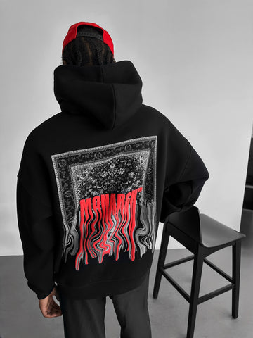 OVERSIZED HOODY POCLANOS X MARDI_BLACK