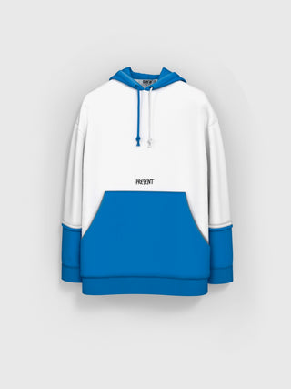 Oversize two color Hoodie - Saks