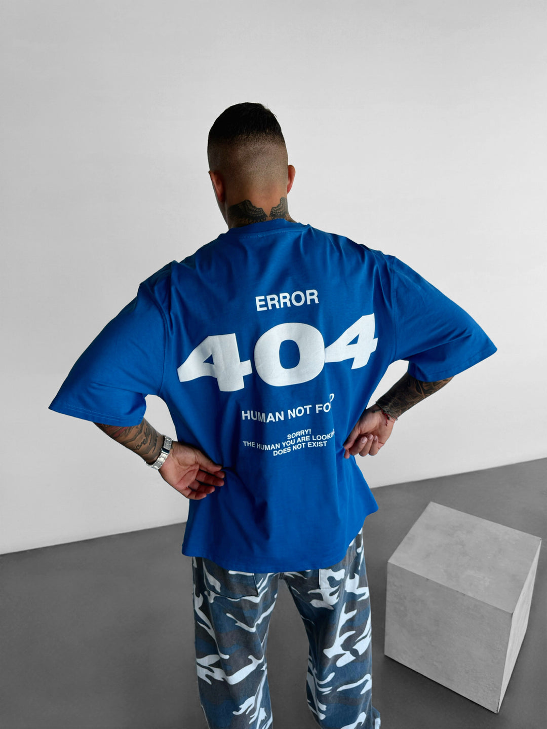 Oversize 404 T-shirt - Saks