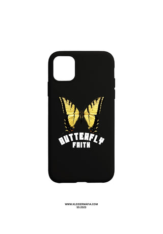 Phone Case Butterfly Faith - Black