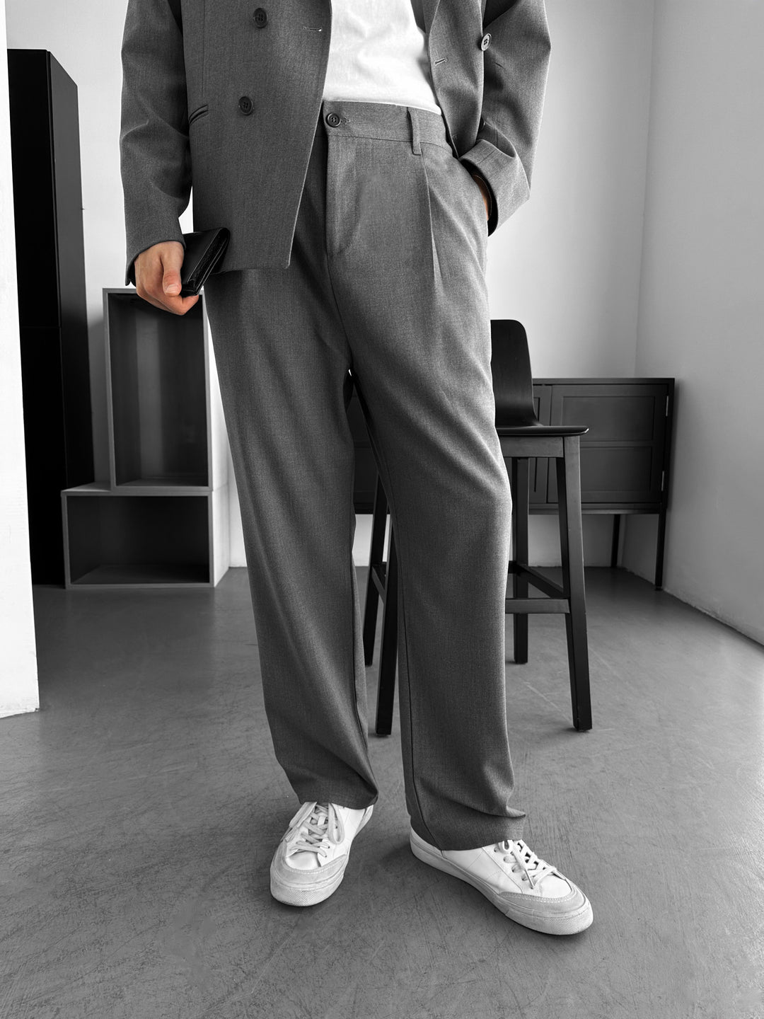 Oversize Tailored Suit - Anthracite
