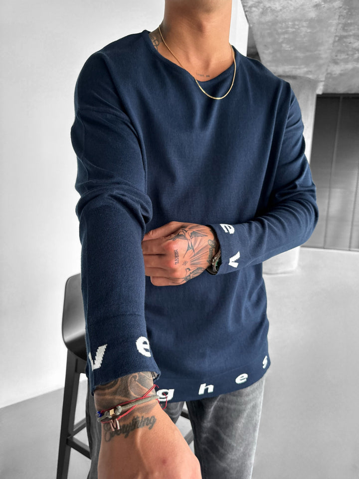 Highest Sweater - Navy Blue