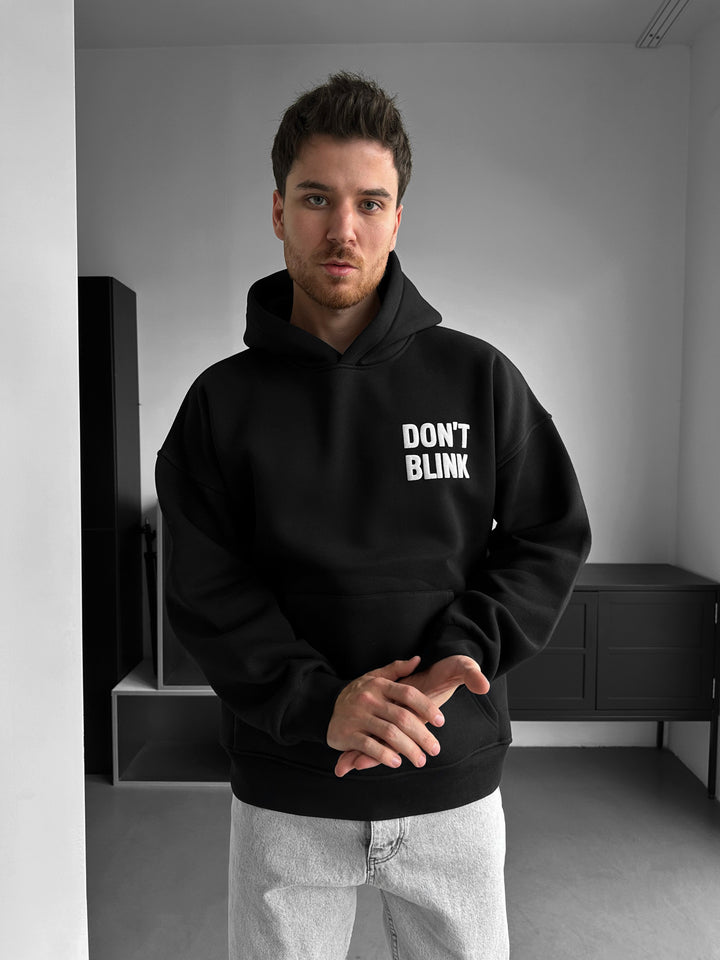 Oversize Fool You Hoodie - Black