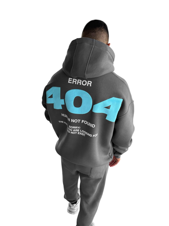 Oversize 404 Hoodie - Anthracite