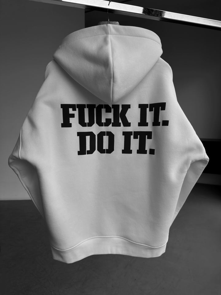 Oversize Do It Hoodie - Ecru