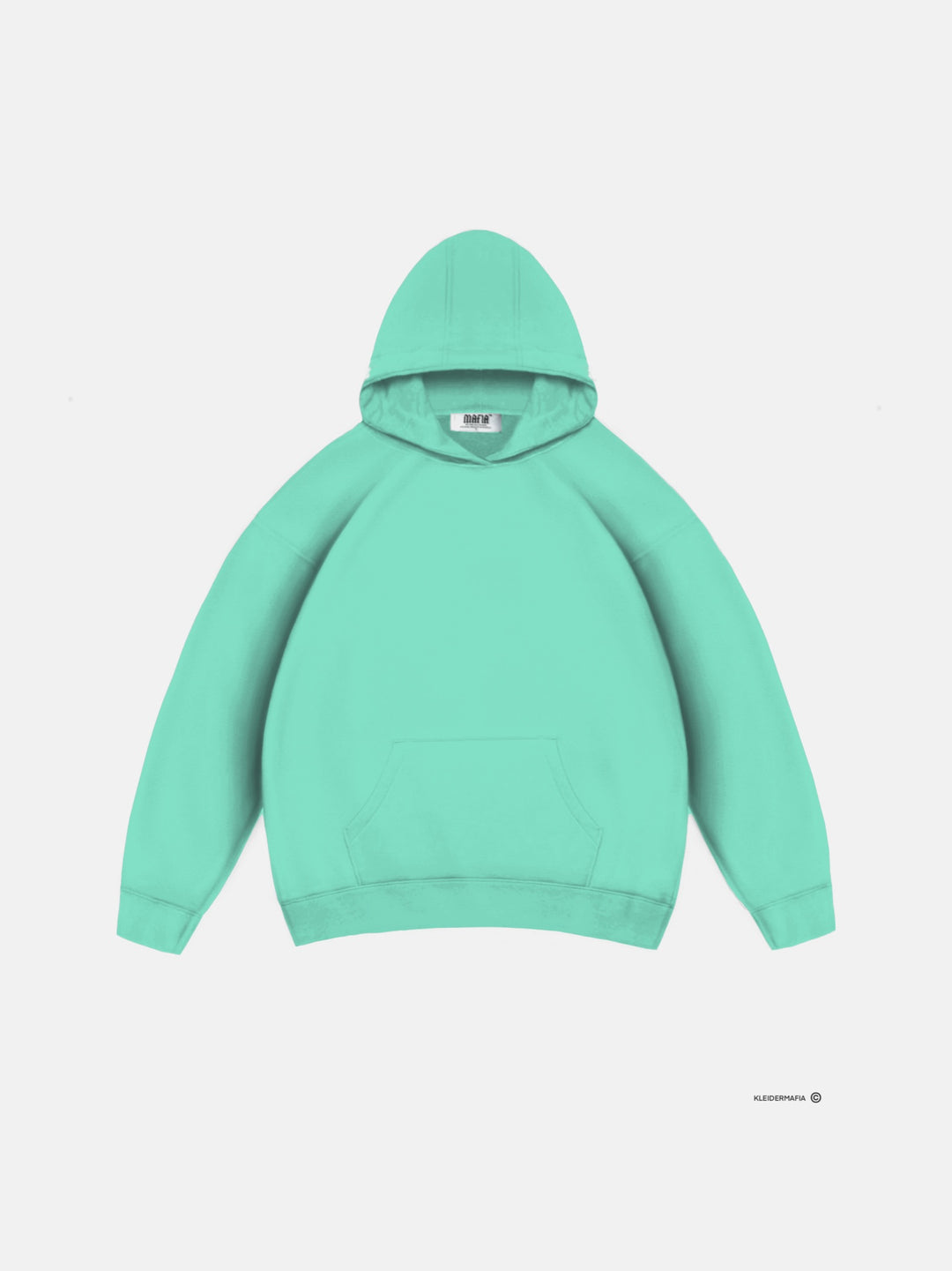 Oversize Basic Hoodie - Beveled Glass