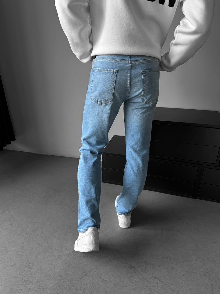 Regular Fit Basic Jeans - Blue