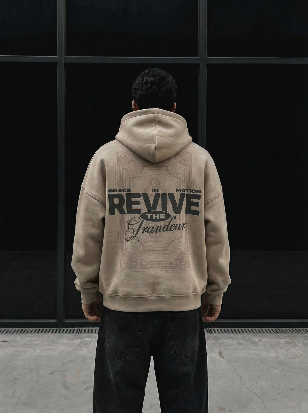 Oversize Revive Hoodie - Simply Taupe