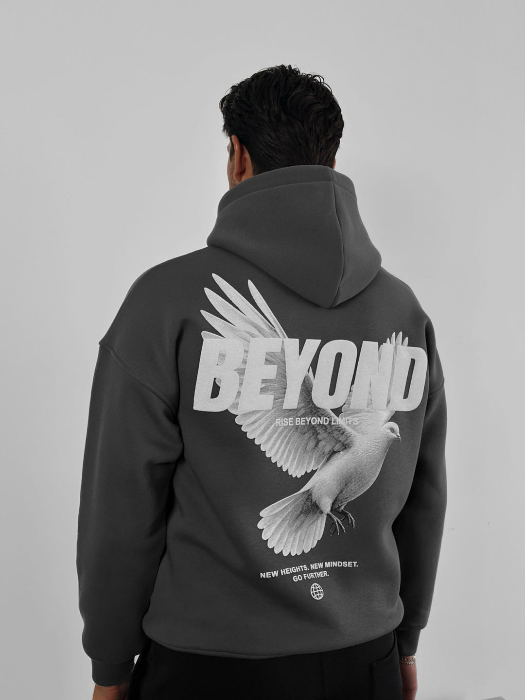 Oversize Beyond Hoodie - Anthracite