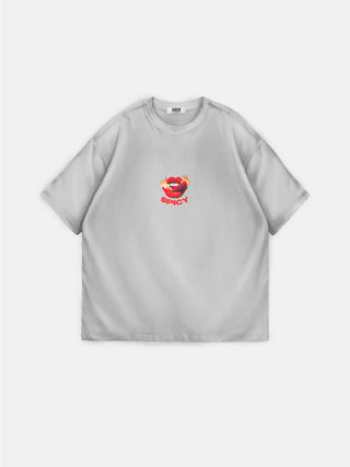 Oversize Spicy Tee - Grey