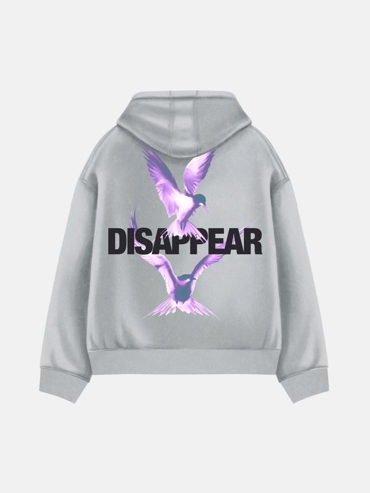 Oversize Disappear Hoodie - Grey