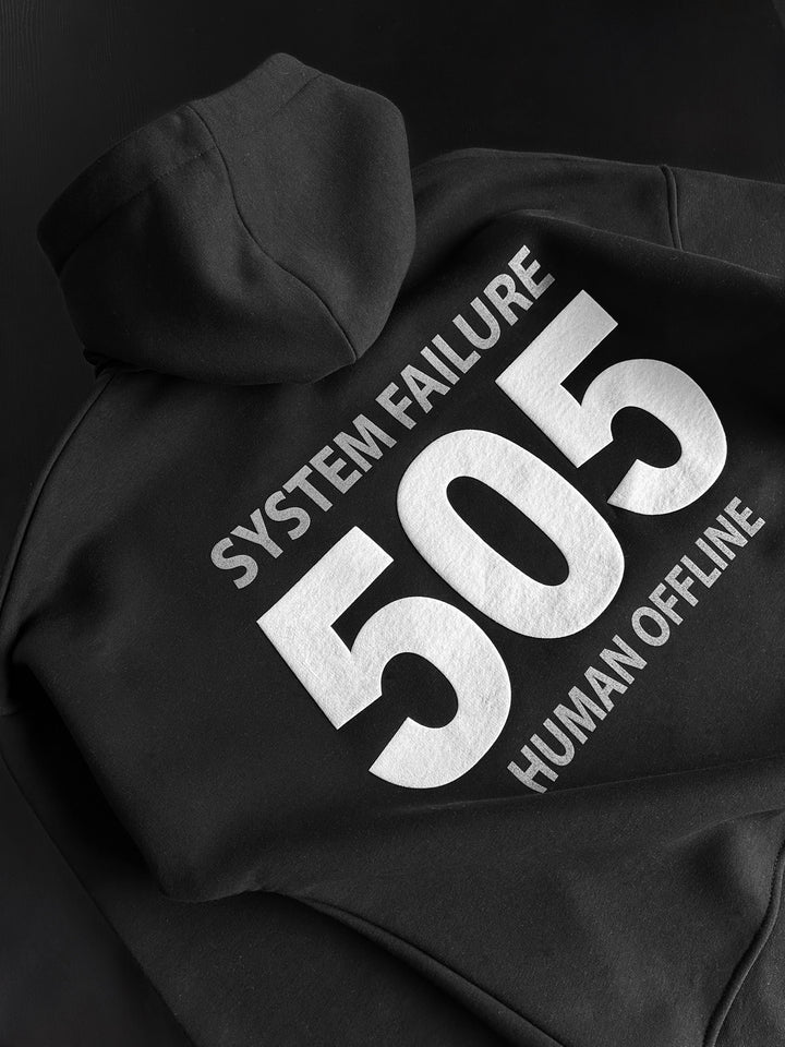 Oversize 505 Hoodie - Black