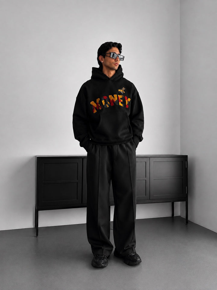 Oversize Money Hoodie - Black