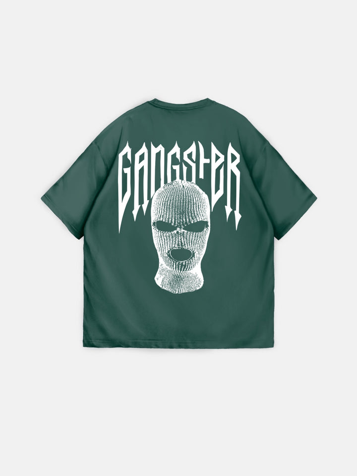 Oversize Gangster T-shirt - Petrol