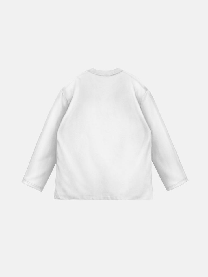 Loose Fit Basic Sweater - Ecru