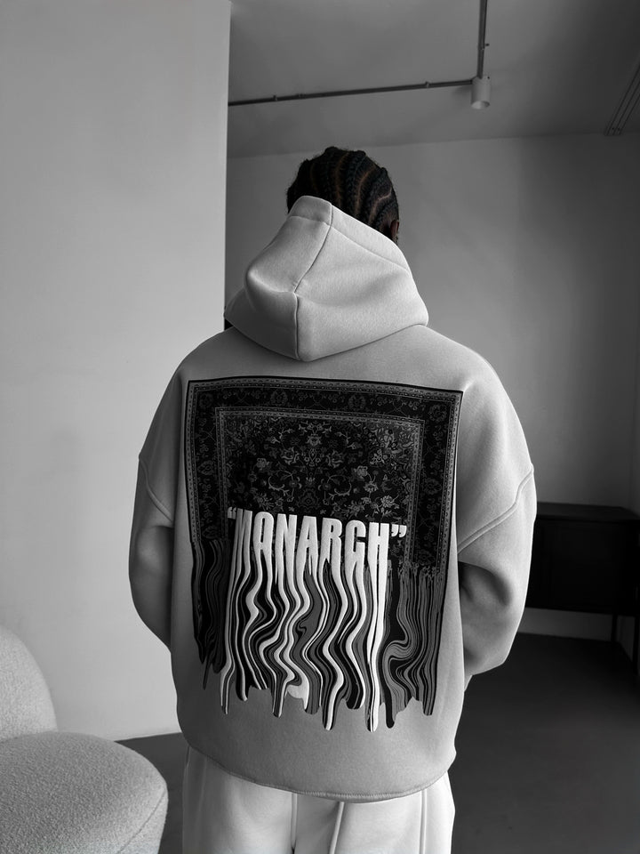 Oversize Monarch Hoodie - Grey