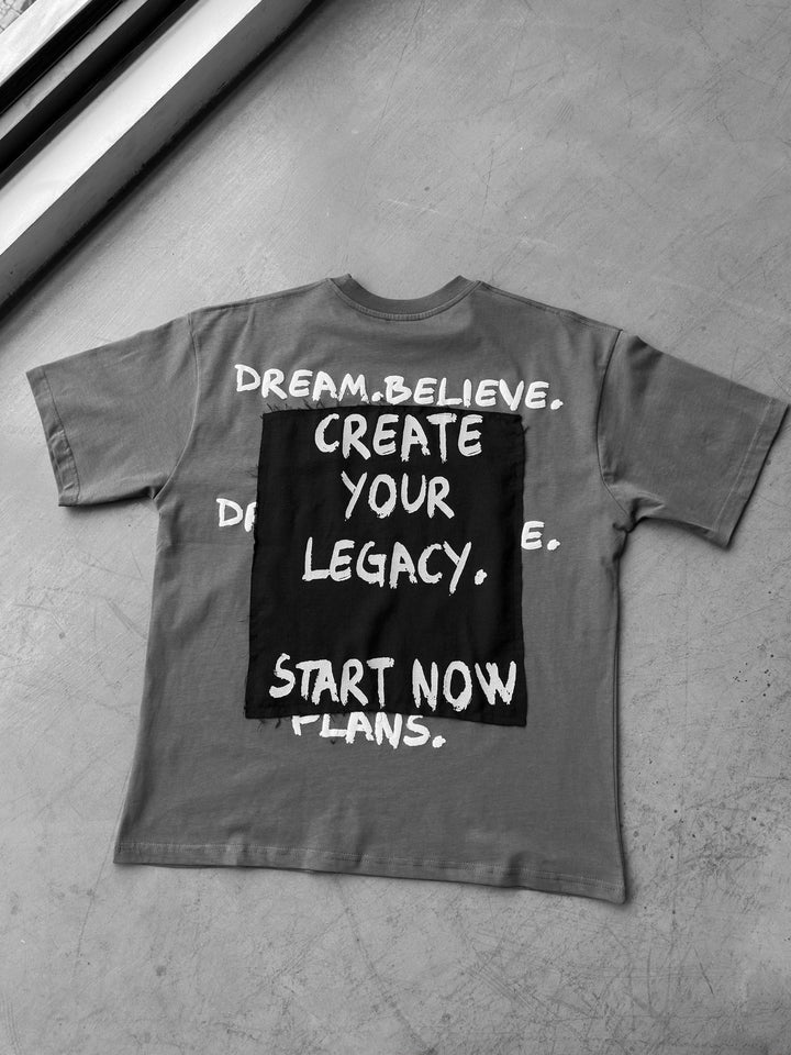 Oversize Legacy T-shirt - Anthracite