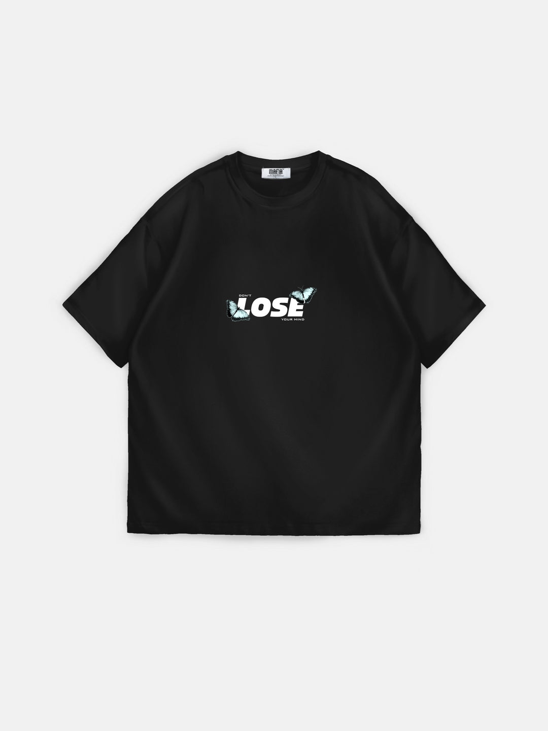 Oversize Lose T-shirt - Black