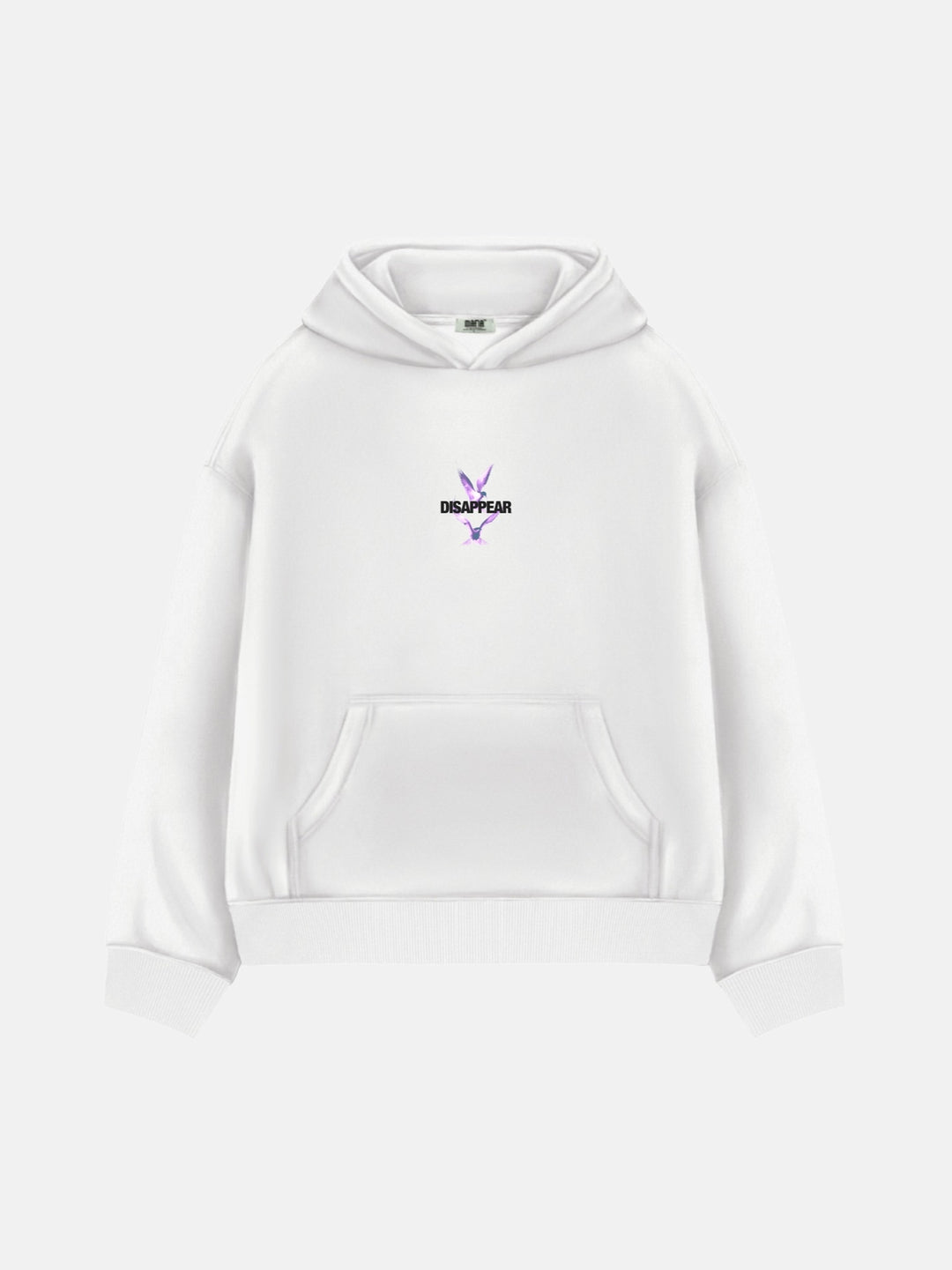 Oversize Disappear Hoodie - White