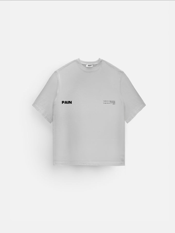 Oversize Pain T-shirt - Grey