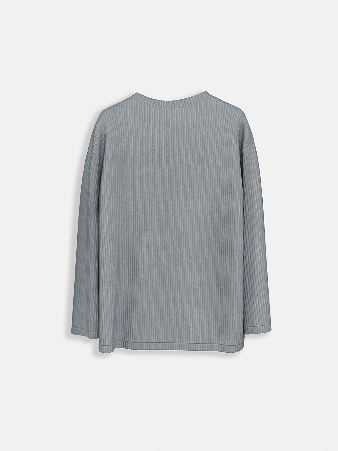 Oversize Cord Sweater - Grey