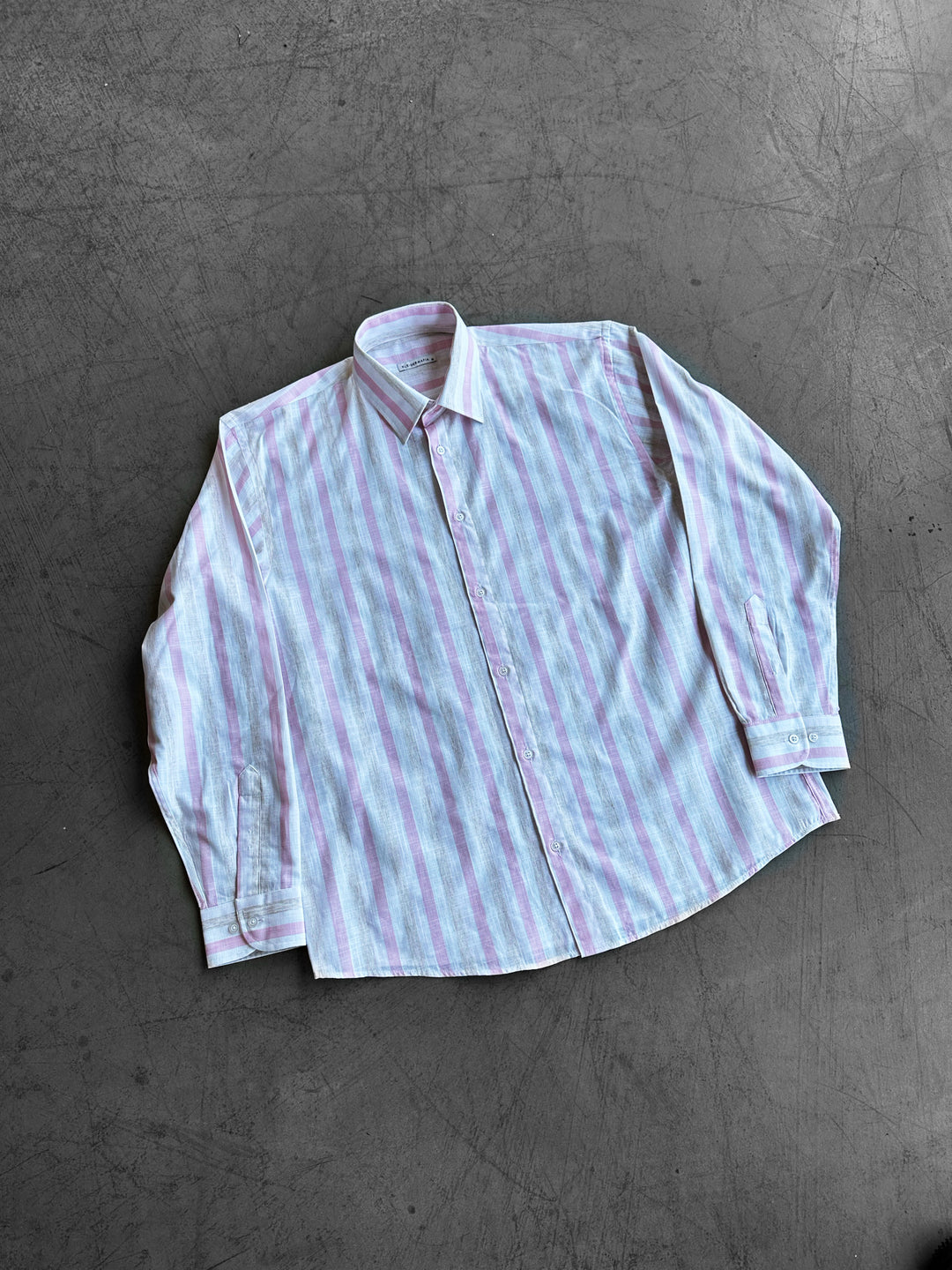 Regular Fit Striped Shirt - Pink