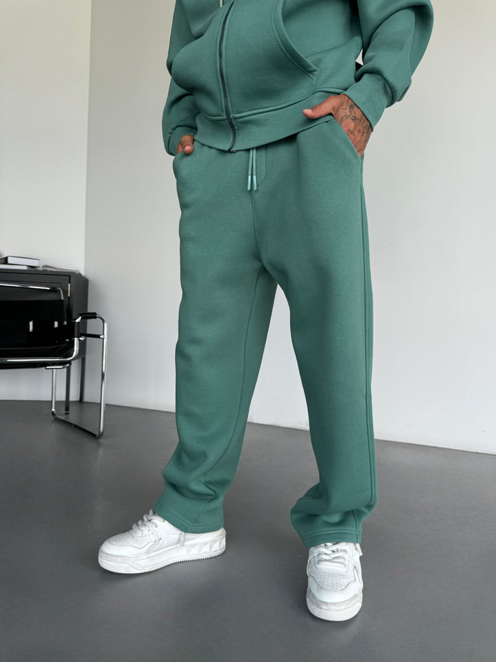 Basic Trousers - Faded Green