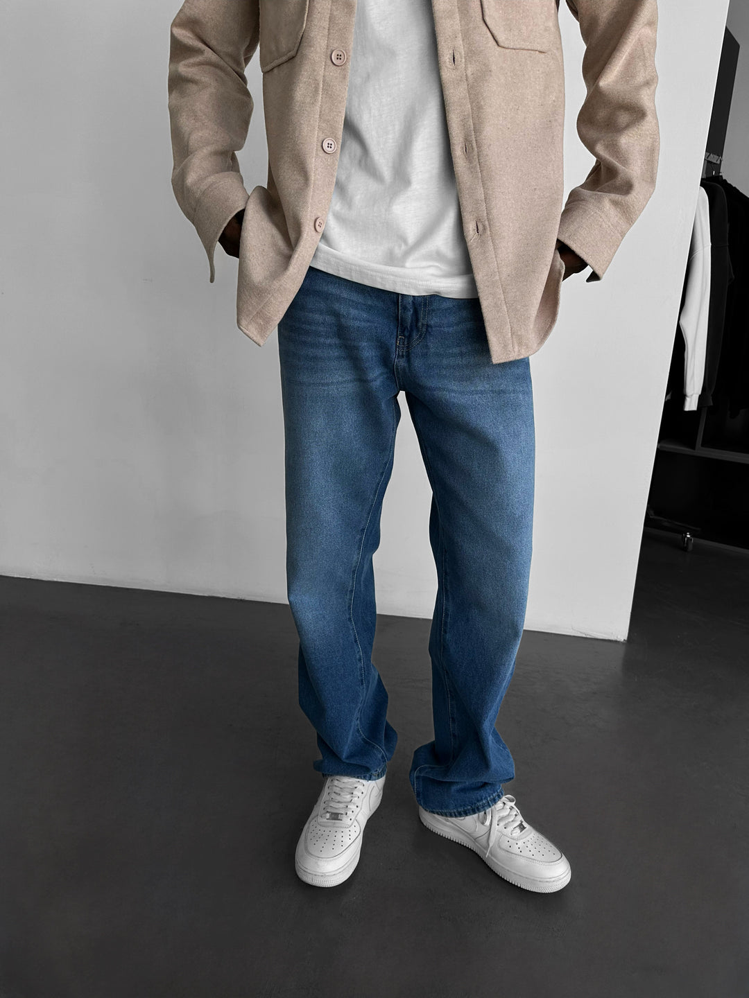 Baggy Fit Jeans - Blue