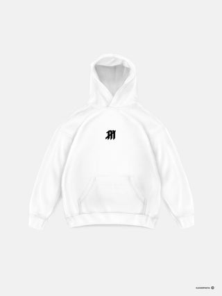 Oversize Mouse Hoodie - White