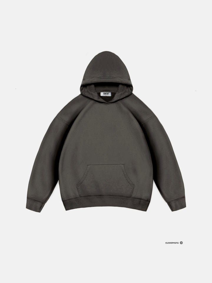 Oversize Basic Hoodie - Anthracite