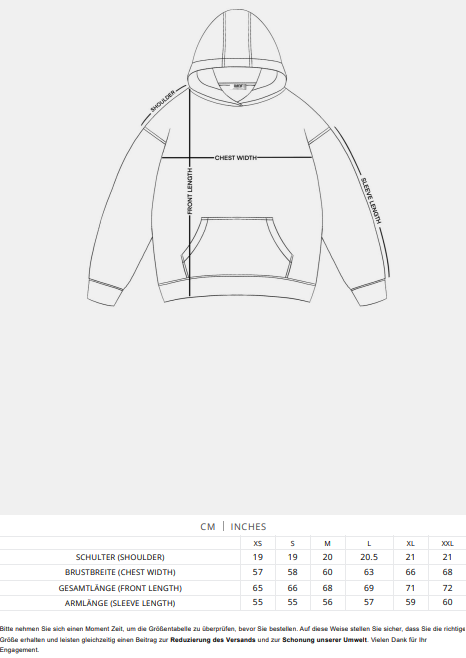 Oversize Allergic Hoodie - Black