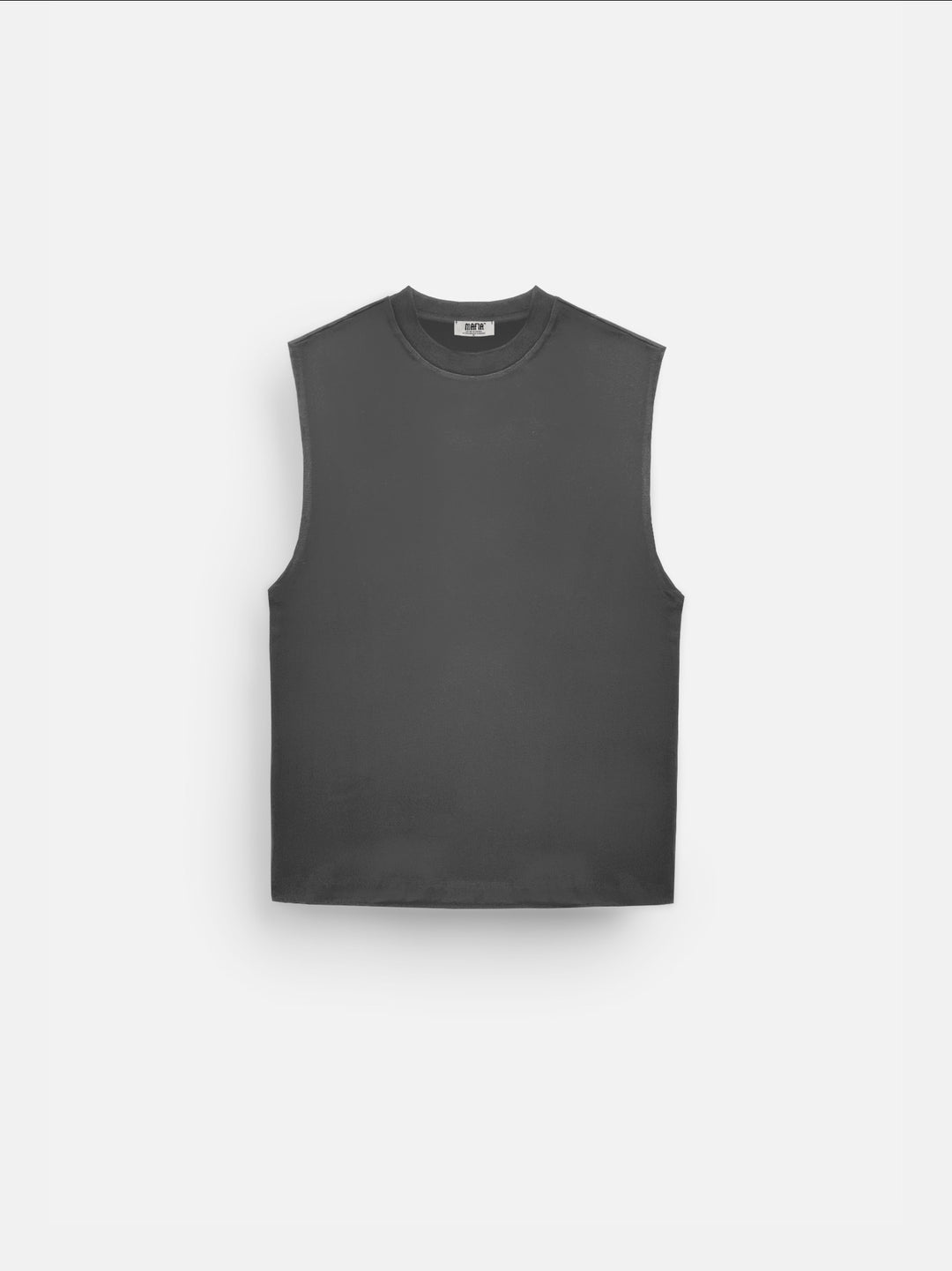 Oversize Basic Tanktop - Anthracite