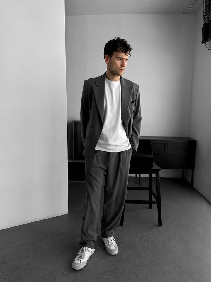 Oversize Tailored Suit - Anthracite