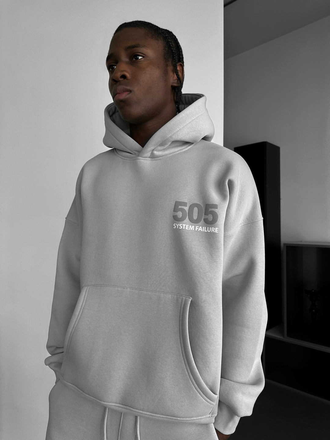 Oversize 505 Hoodie - Grey