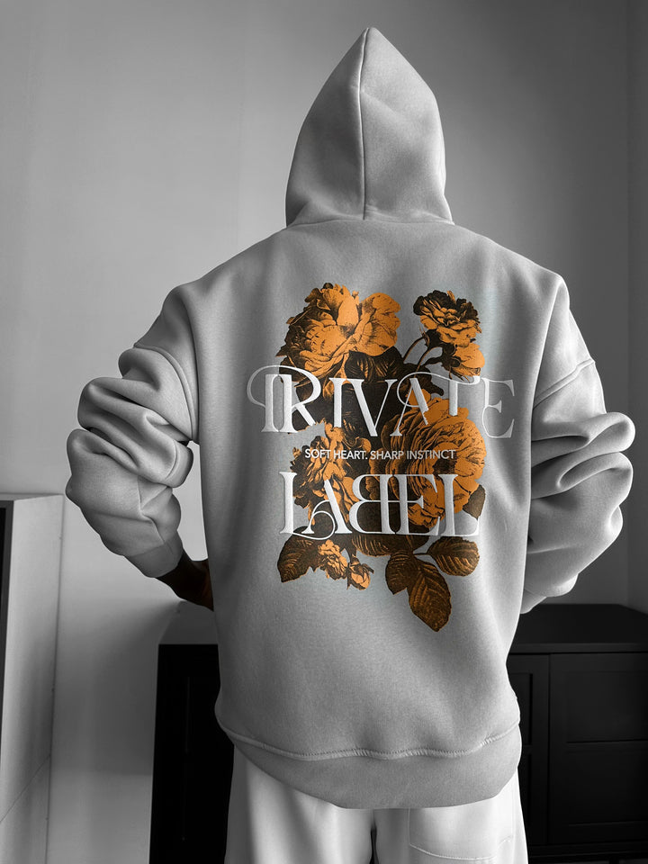 Oversize Private Label Hoodie - Grey
