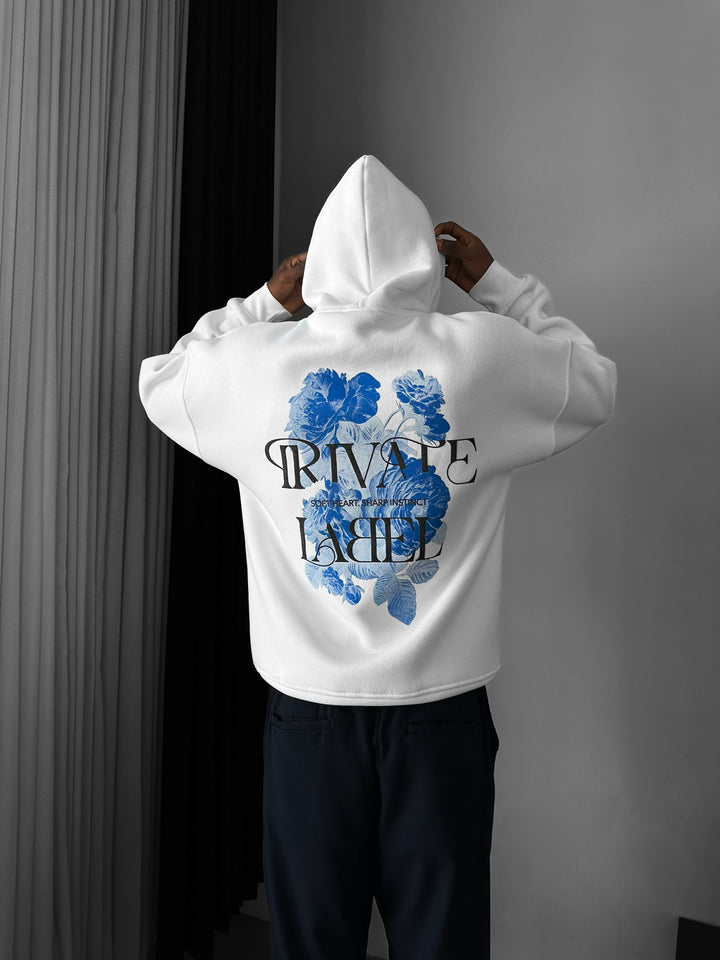Oversize Private Label Hoodie - Ecru