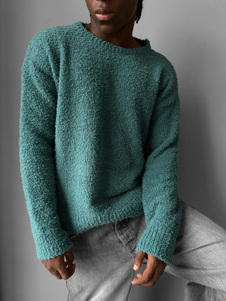 Oversize Plush Pullover - Tapestry