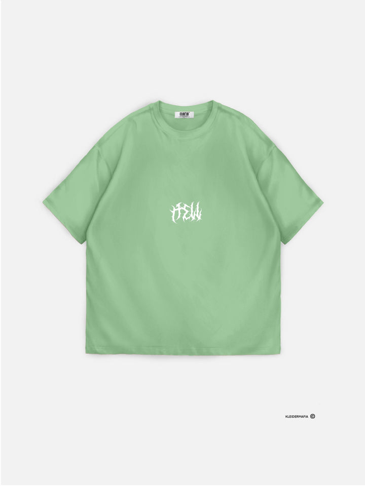 Oversize Hell T-shirt - Quiet Green