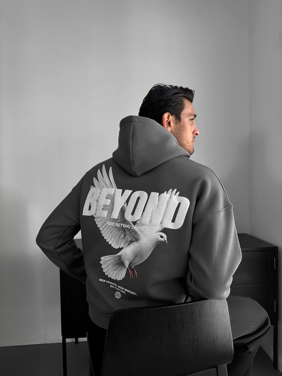 Oversize Beyond Hoodie - Anthracite