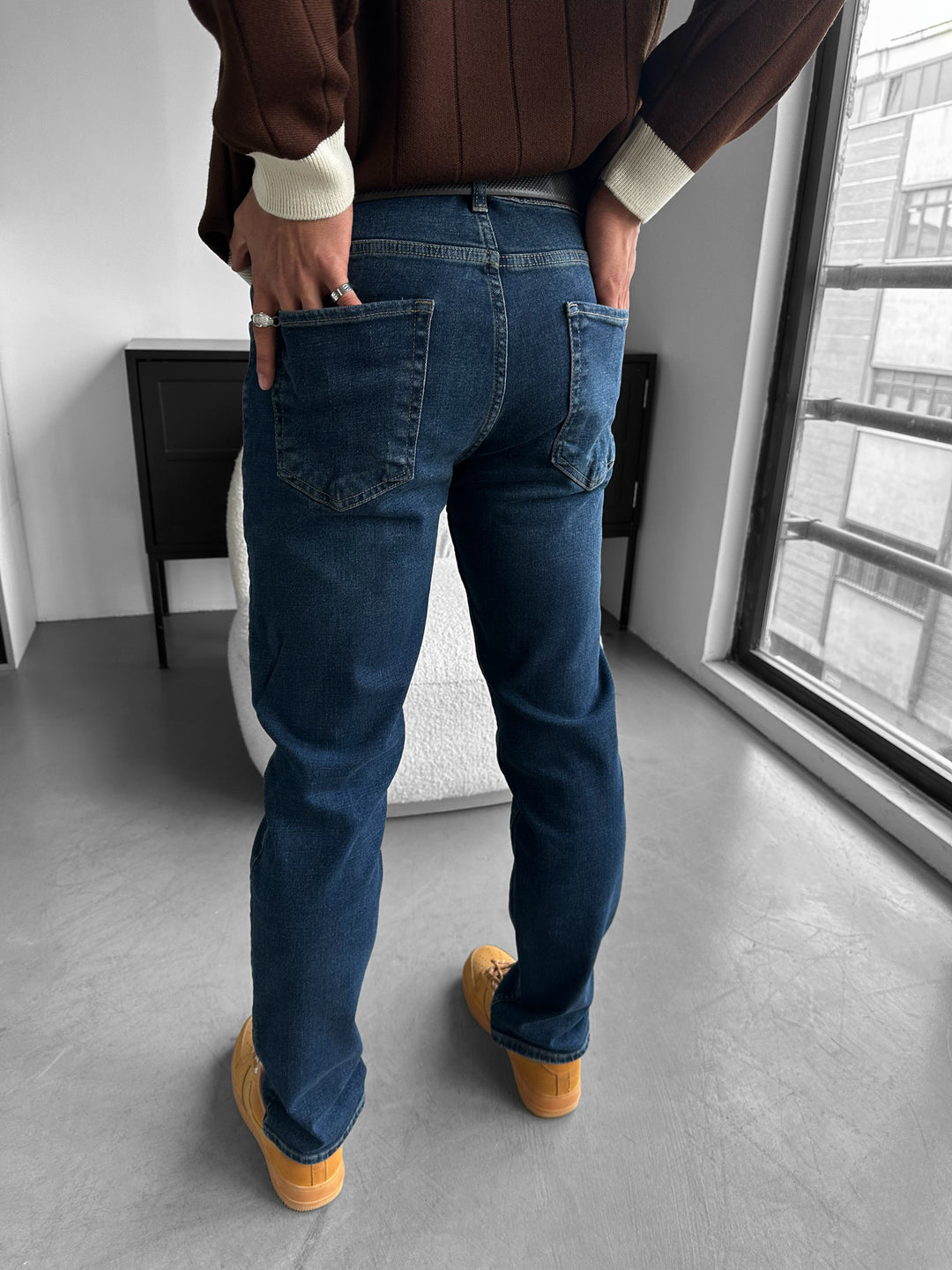Regular Fit Jeans - Dark Blue