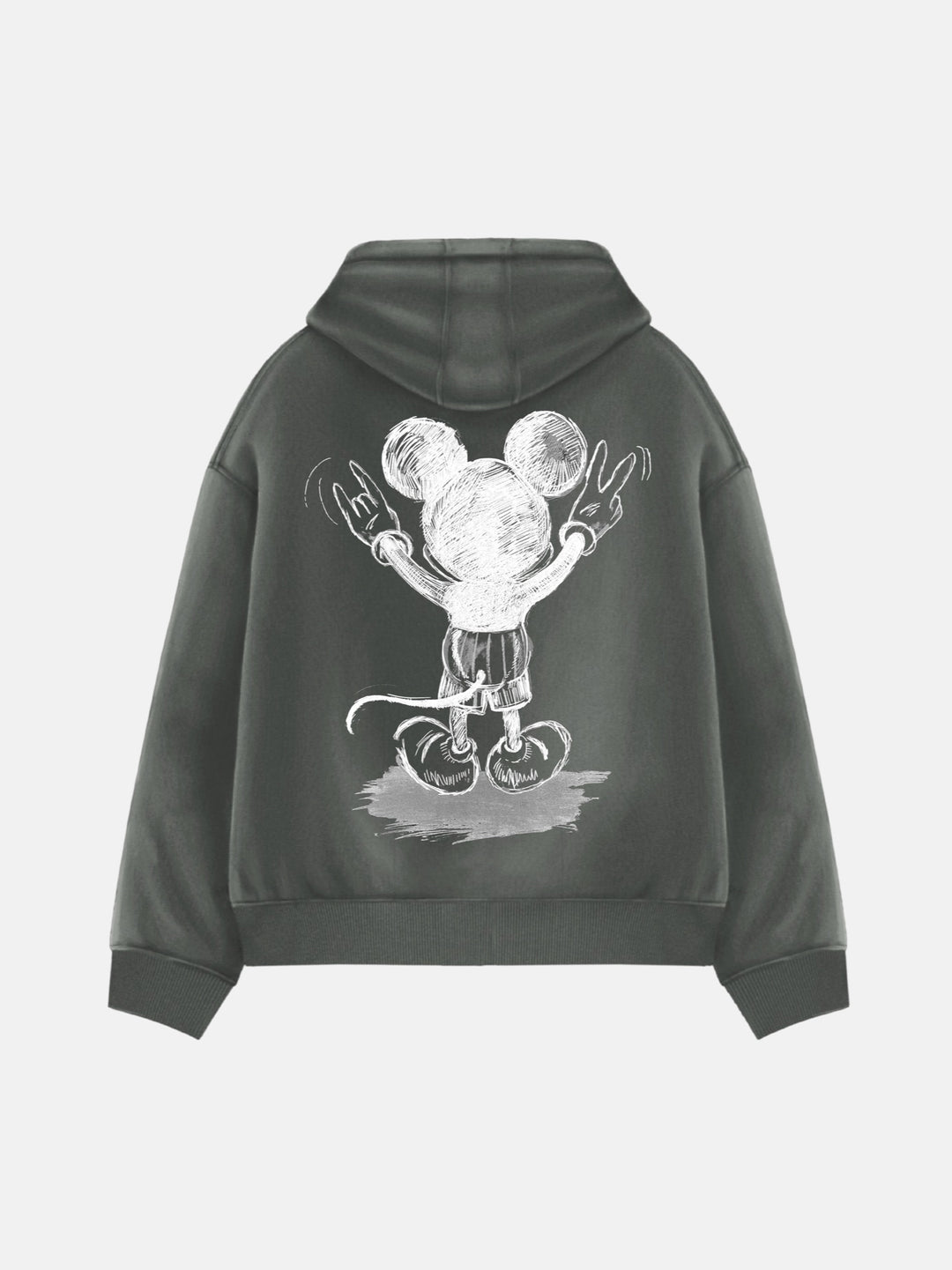 Oversize Hoodie Mit Mouse Print - Streetwear Von Kleidermafia