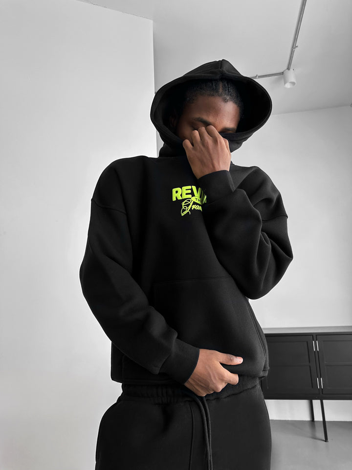 Oversize Revive Hoodie - Black