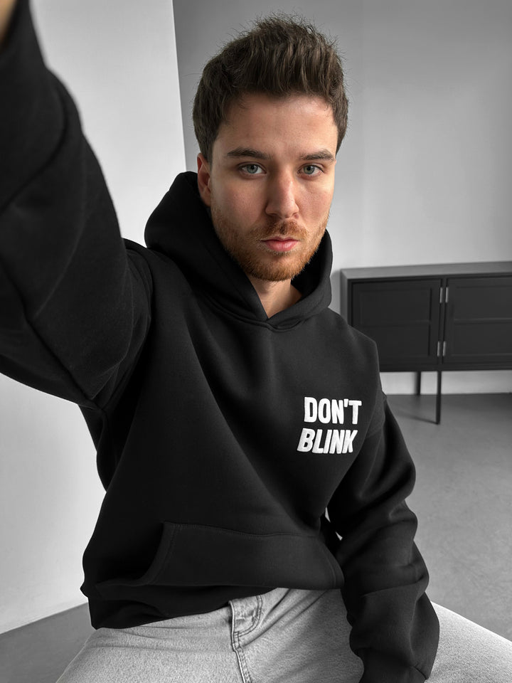 Oversize Fool You Hoodie - Black