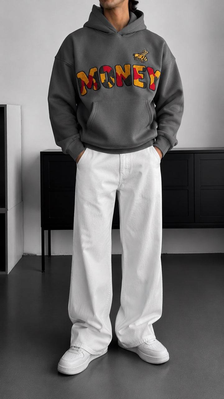 Oversize Money Hoodie - Anthracite
