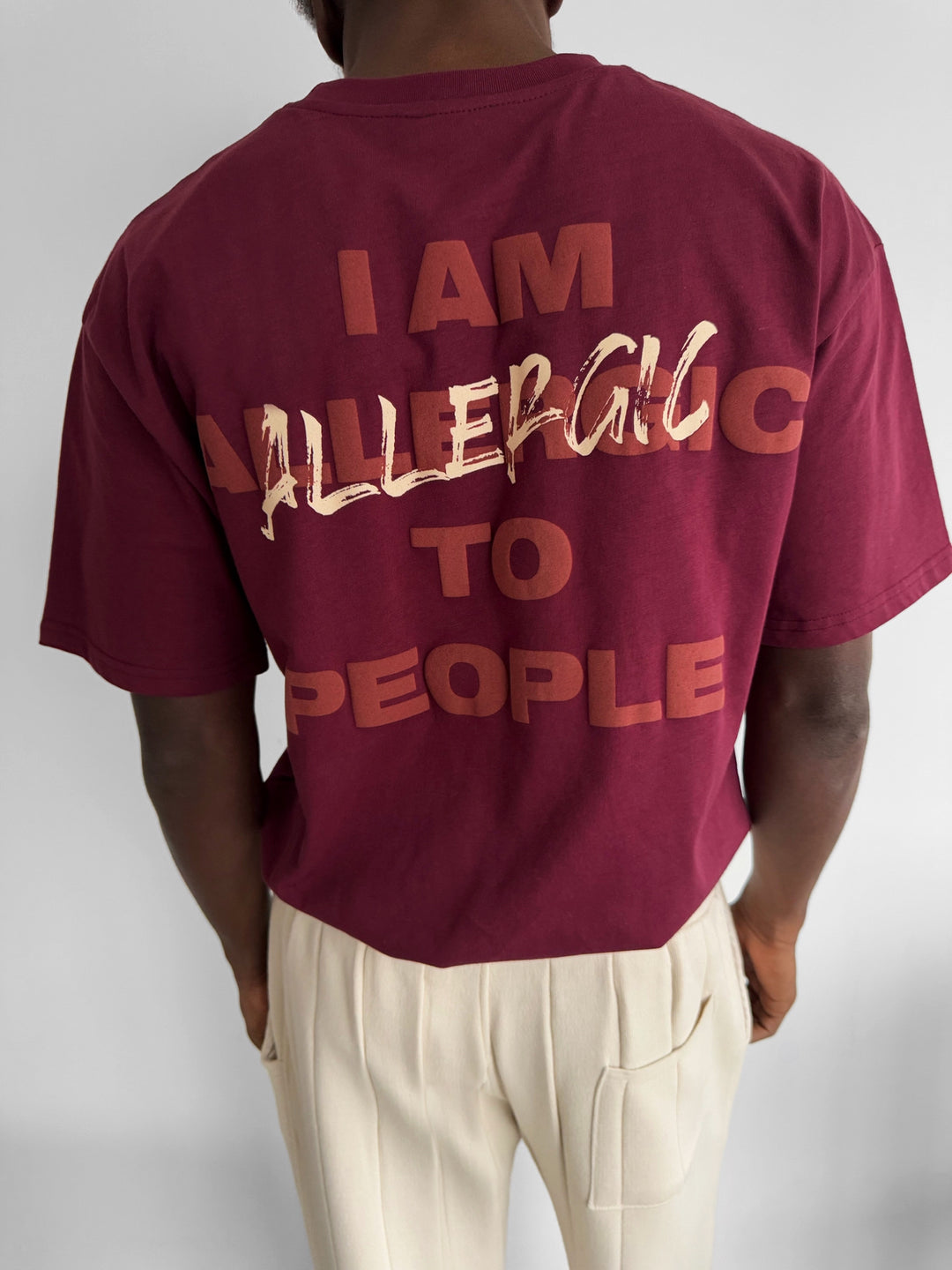 Oversize Allergic T-Shirt - Port Royale