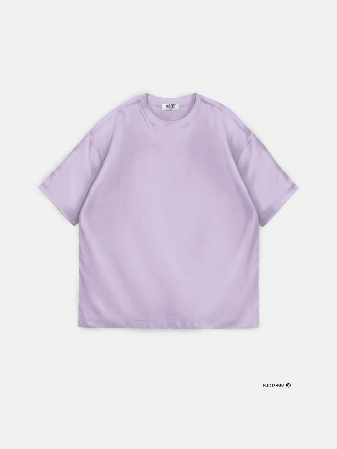 Oversize Basic T-Shirt - Lila