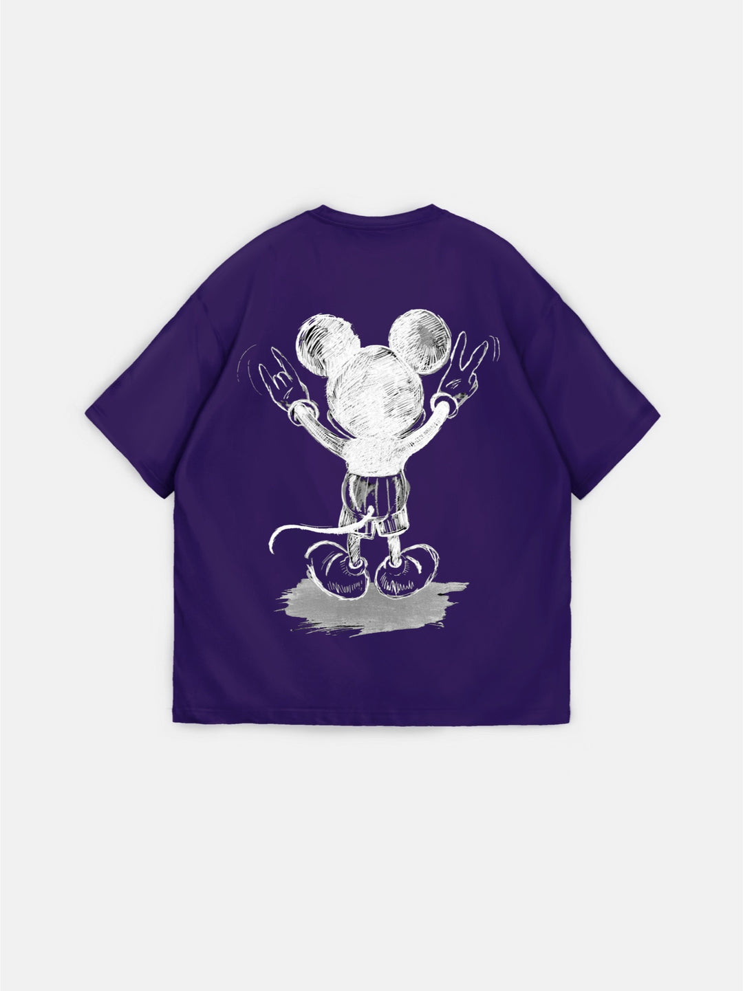 Oversize Mouse T-shirt - Acai