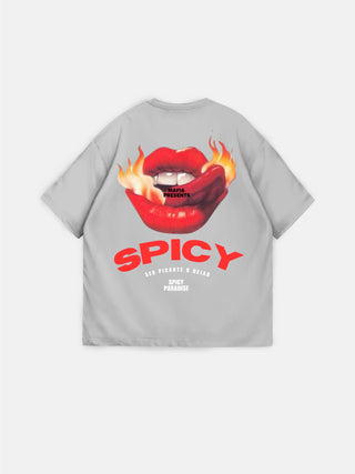 Oversize Spicy Tee - Grey