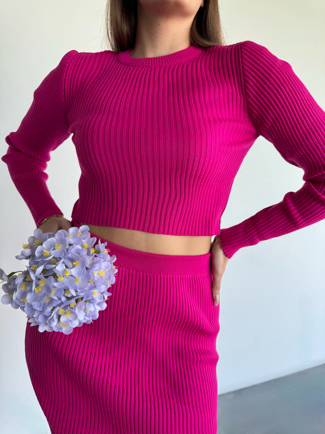 Knit Sweater - Bubblegum
