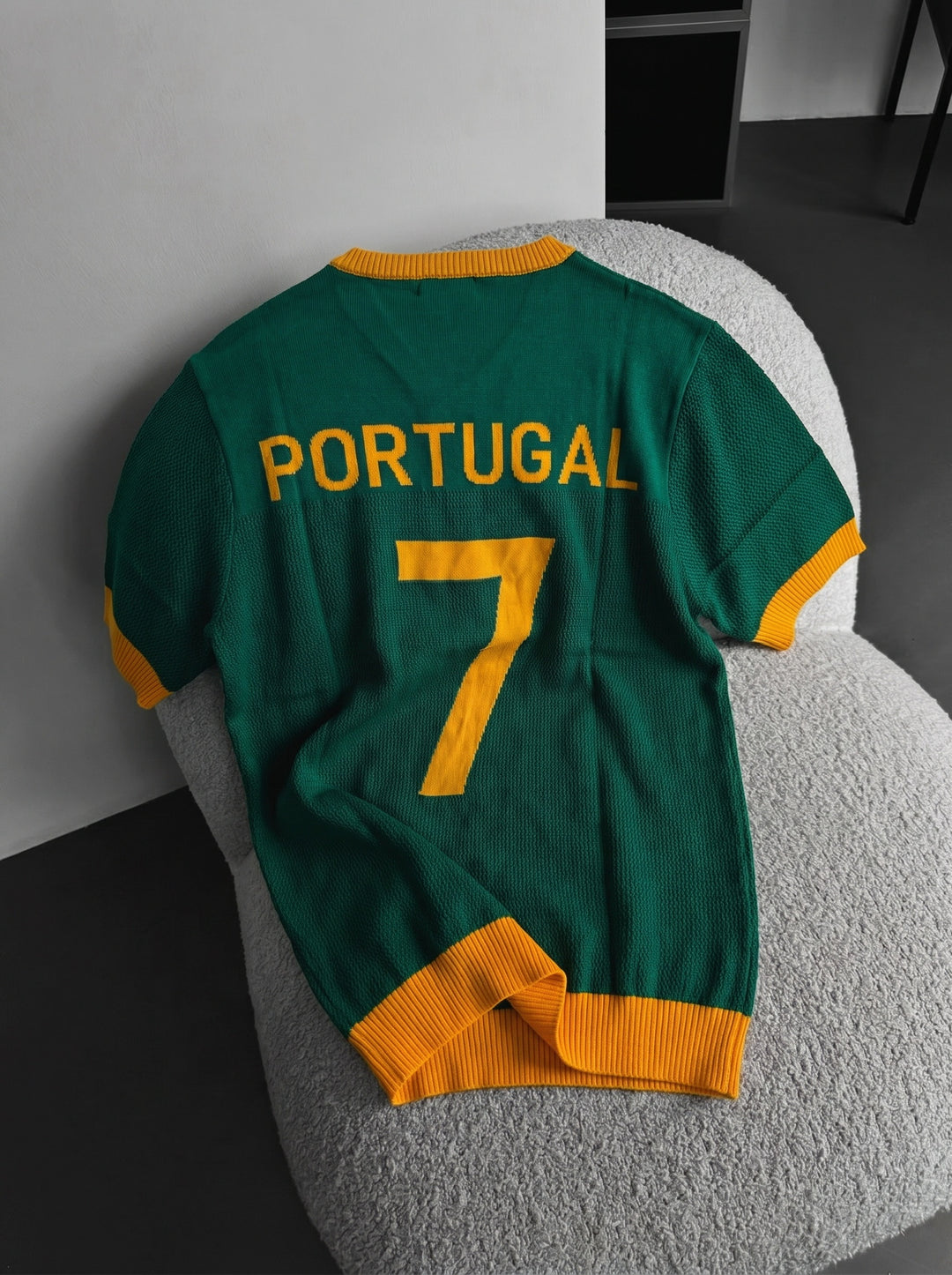 Oversize Portugal Knit T-shirt - Green